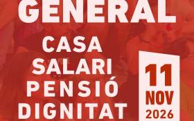 Intersindical Valenciana convoca legalment la vaga general de l’11 de novembre pel dret a l’habitatge i unes condicions de vida dignes